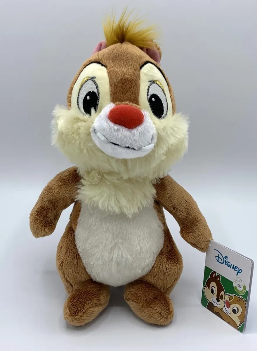 Disney Knabbel en Babbel Knuffel 27cm - Bruin