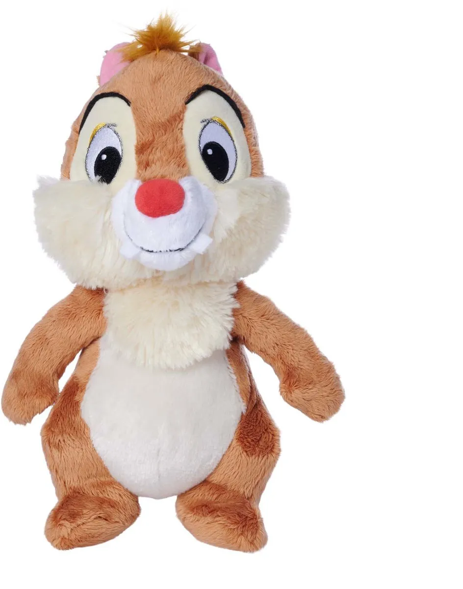 Disney Knabbel en Babbel Knuffel 27cm - Bruin