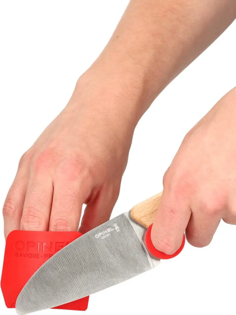 Opinel Le Petit Chef Kinderkeukenset - Rood oud - afbeelding 6 van 6