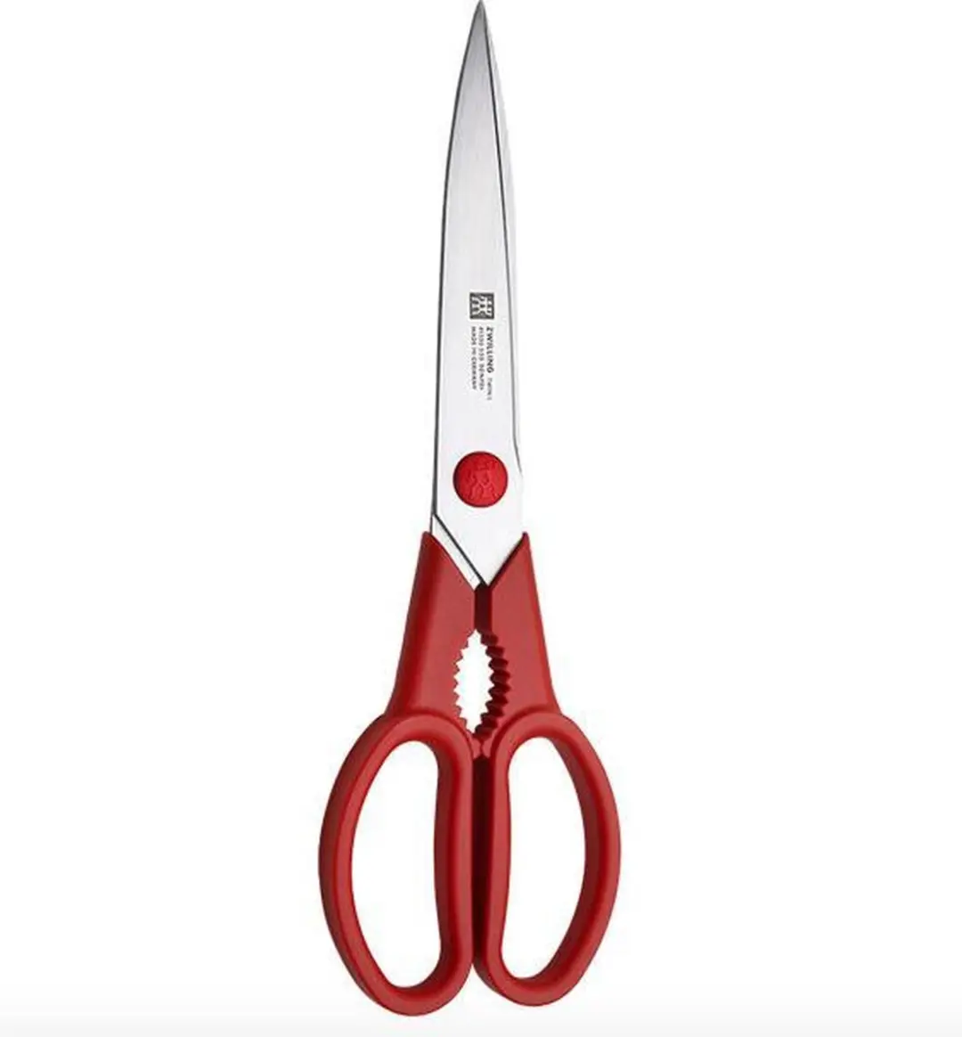 Zwilling multifunctionele keukenschaar rood