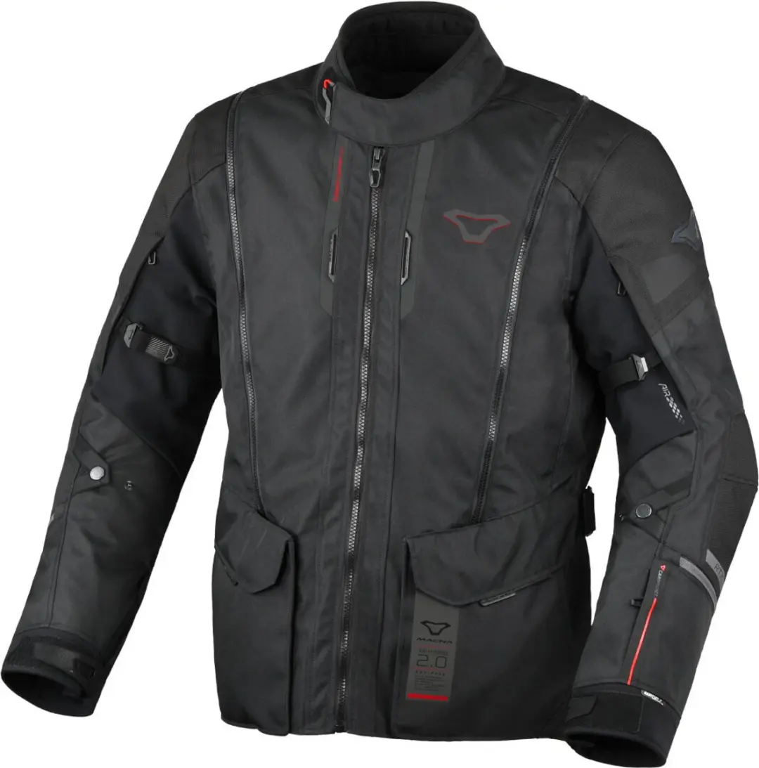Macna Air Hybrid 2.0 Motorjas - Olijfgroen/Zwart