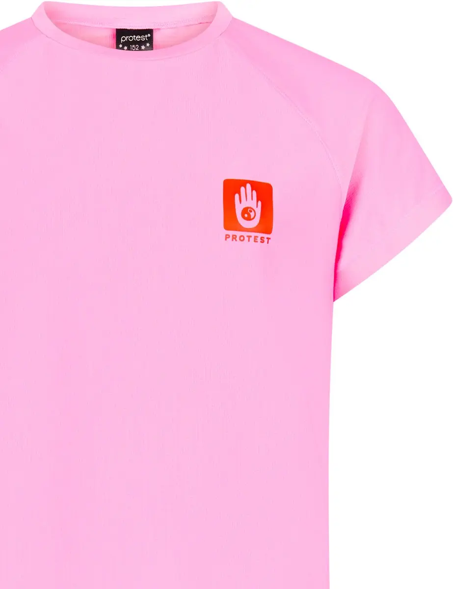 Protest PRTSherrys JR UV Shirt Meisjes - 176 - Cheeky Pink