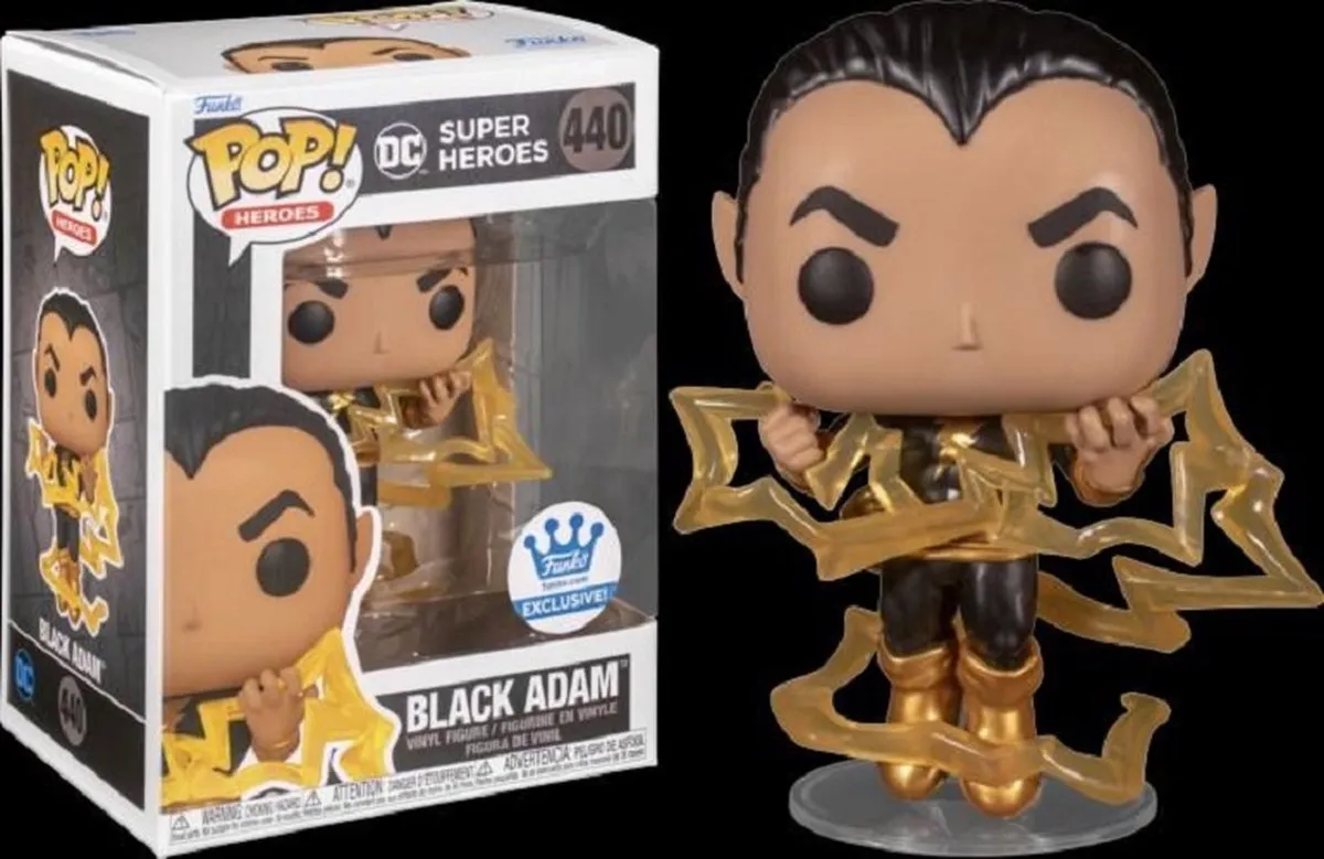 Funko Pop! Black Adam #440 DC Super Heroes - Zwart
