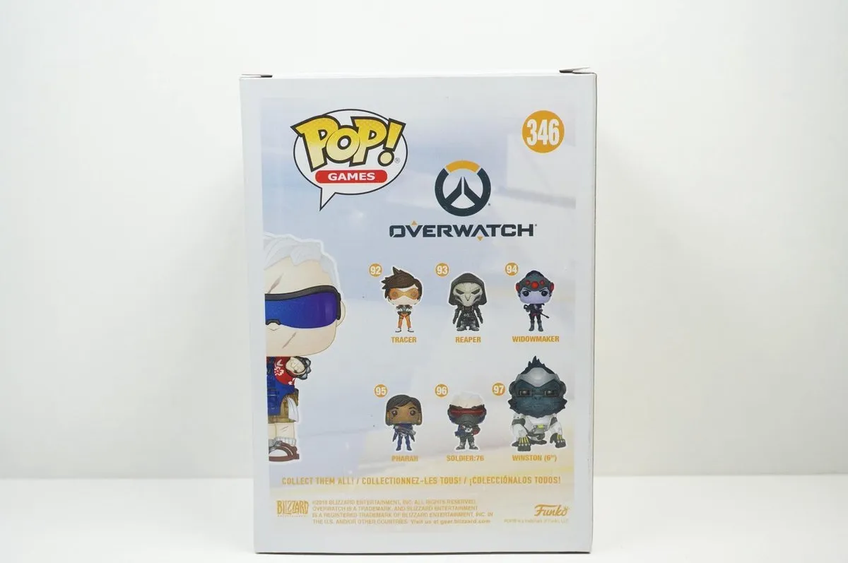 Funko Pop! Games Overwatch Soldier 76 - Multicolours - afbeelding 3 van 5