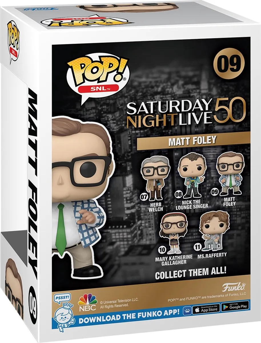 Funko Pop! SNL 50th Anniversary Matt Foley #09 - Multicolor