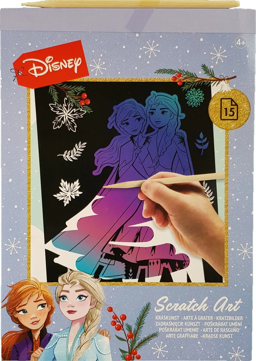 Disney Frozen Kraskunstset 15x A5