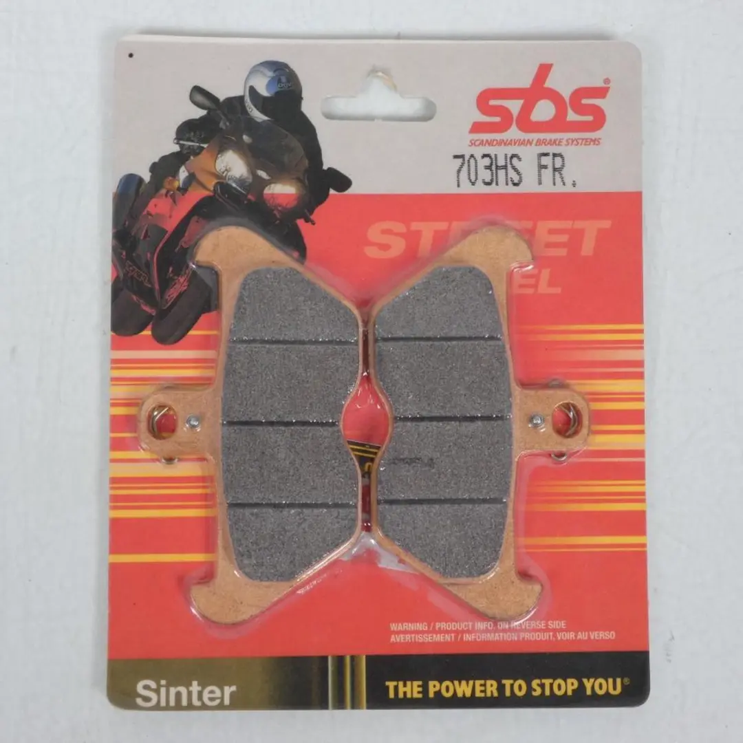 Plaquette de frein SBS pour Moto BMW 850 R 2003 R21/R28 / AV Neuf
