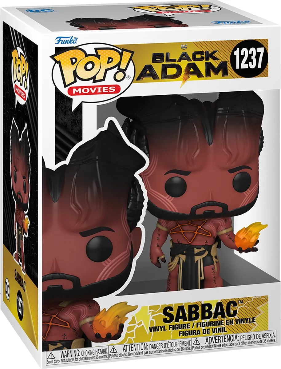 Funko DC Comics POP! Movies Black Adam Sabbac Verzamelfiguur 64194 - Multicolor