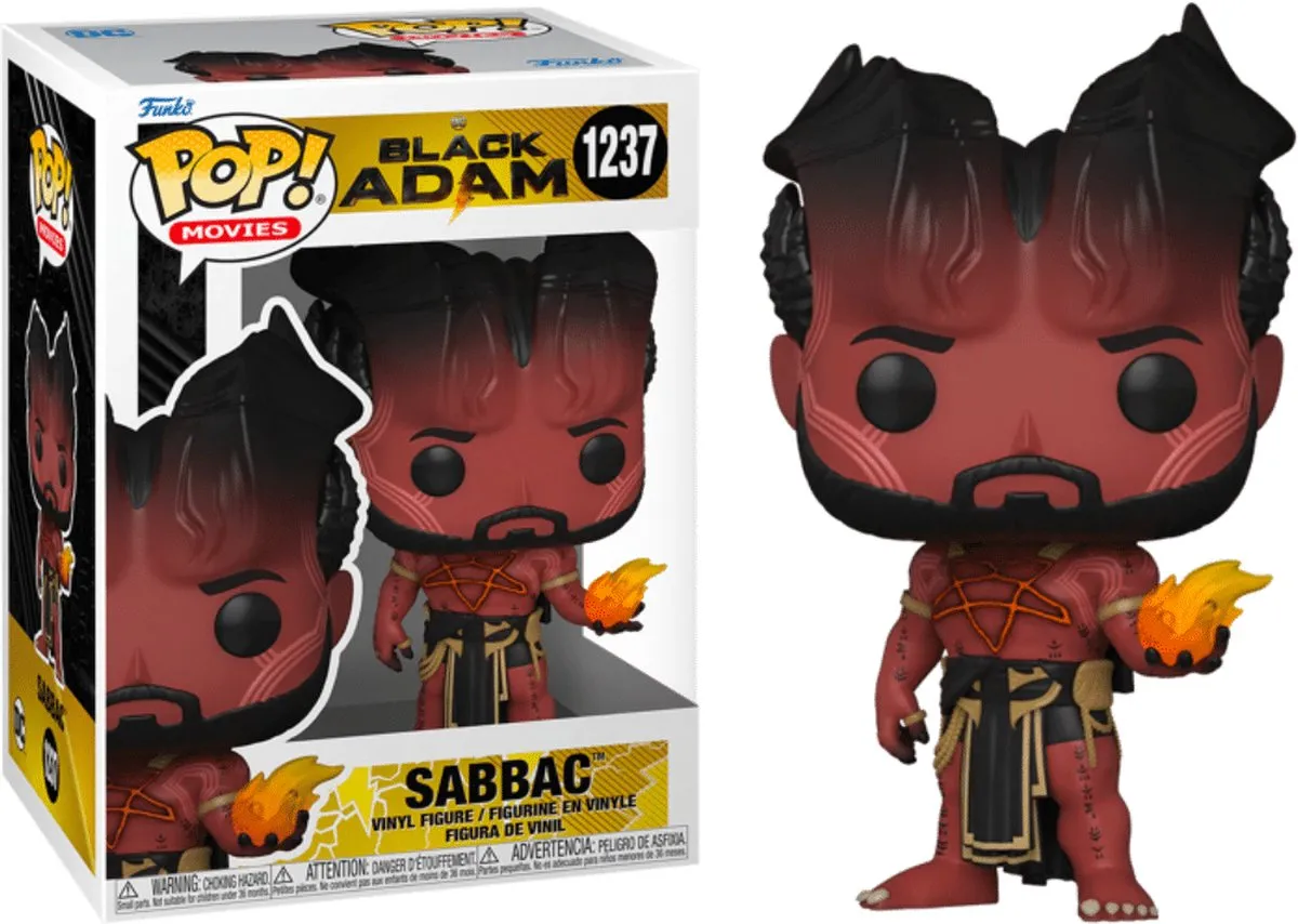 Funko DC Comics POP! Movies Black Adam Sabbac Verzamelfiguur 64194 - Multicolor