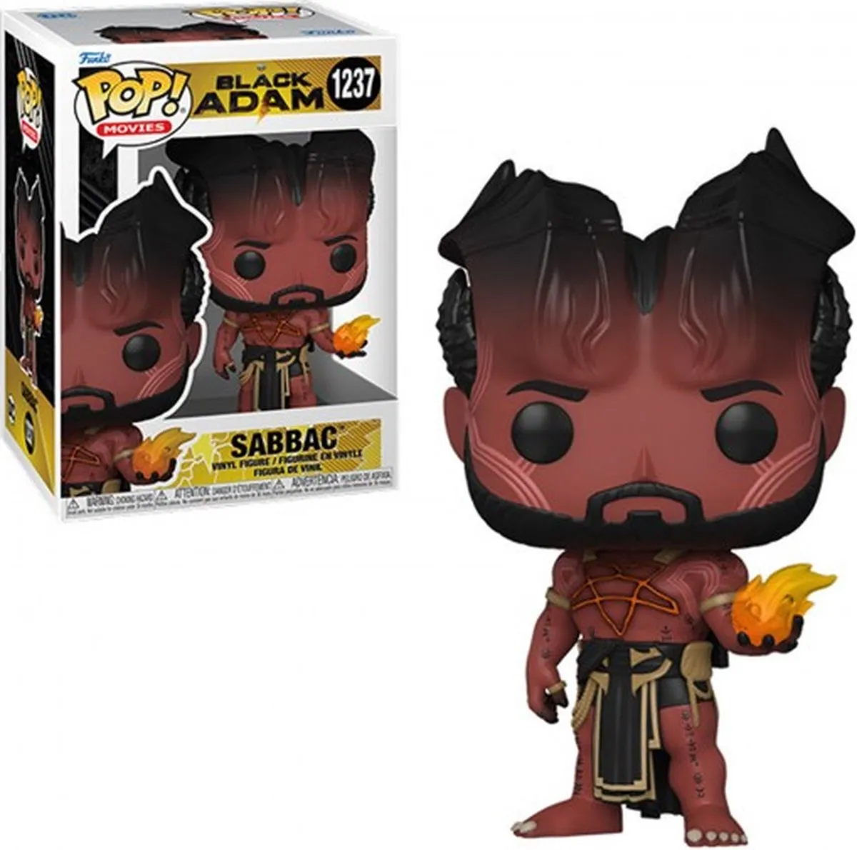 Funko DC Comics POP! Movies Black Adam Sabbac Verzamelfiguur 64194
