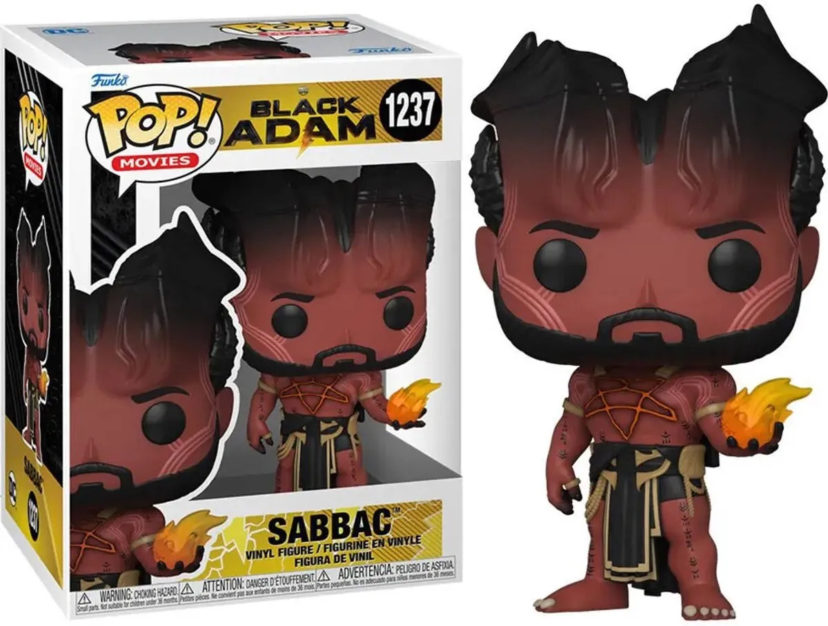 Funko DC Comics POP! Movies Black Adam Sabbac Verzamelfiguur 64194 - Multicolor