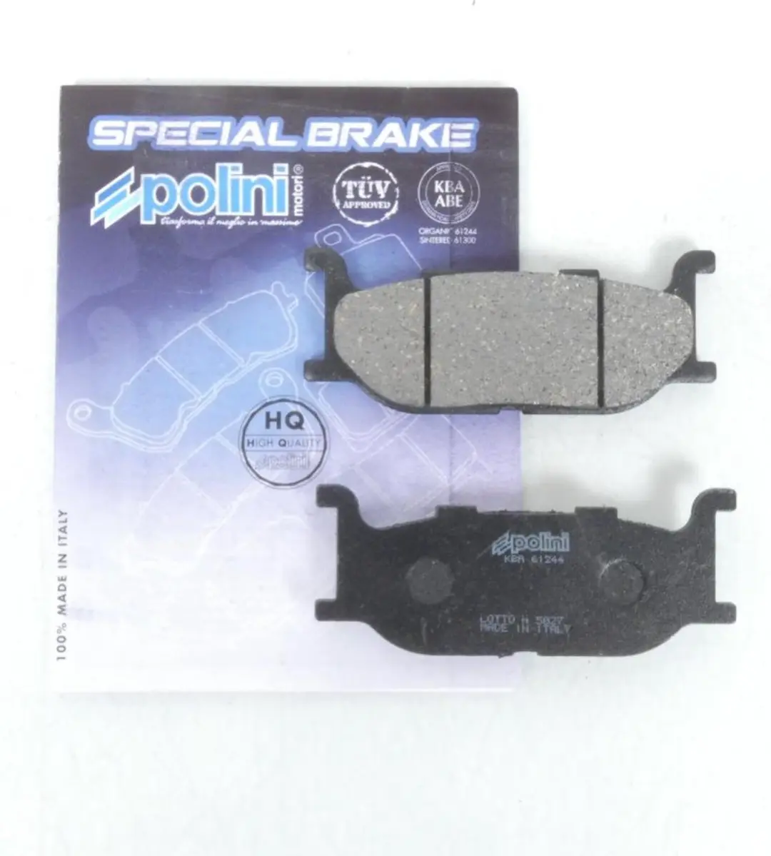 Plaquette de frein Polini pour scooter 174.0057 / ORIGINAL Neuf