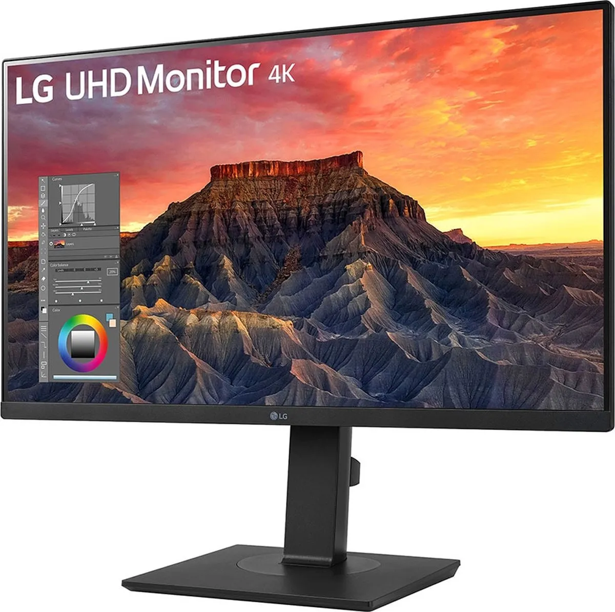 LG 27BQ65UB-B 4K Monitor 27" - Zwart - afbeelding 6 van 6