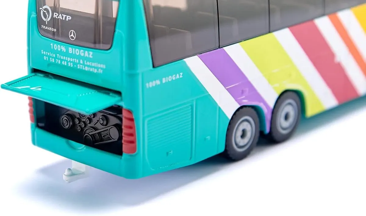 SIKU 3738001 Mercedes-Benz Travego Reisbus RATP - 1:50 - Multicolor