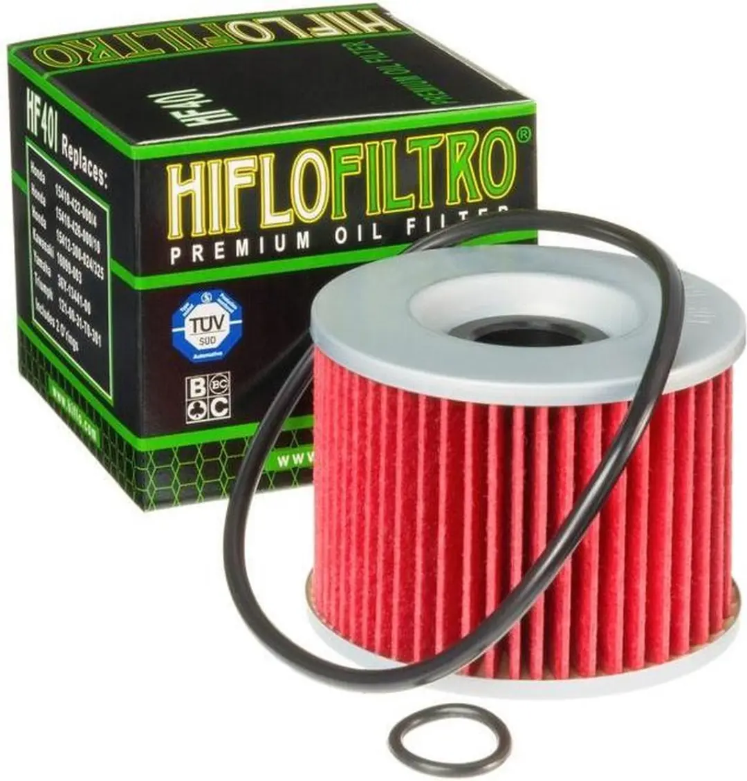 Hiflofiltro-oliefilter voor Kawasaki 550 GPZ ZX Unitrack motorfiets, bouwjaar 19