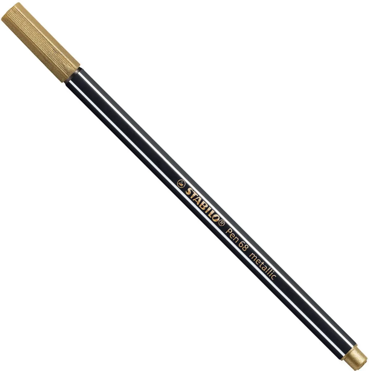 STABILO Pen 68 Metallic Goud Viltstift