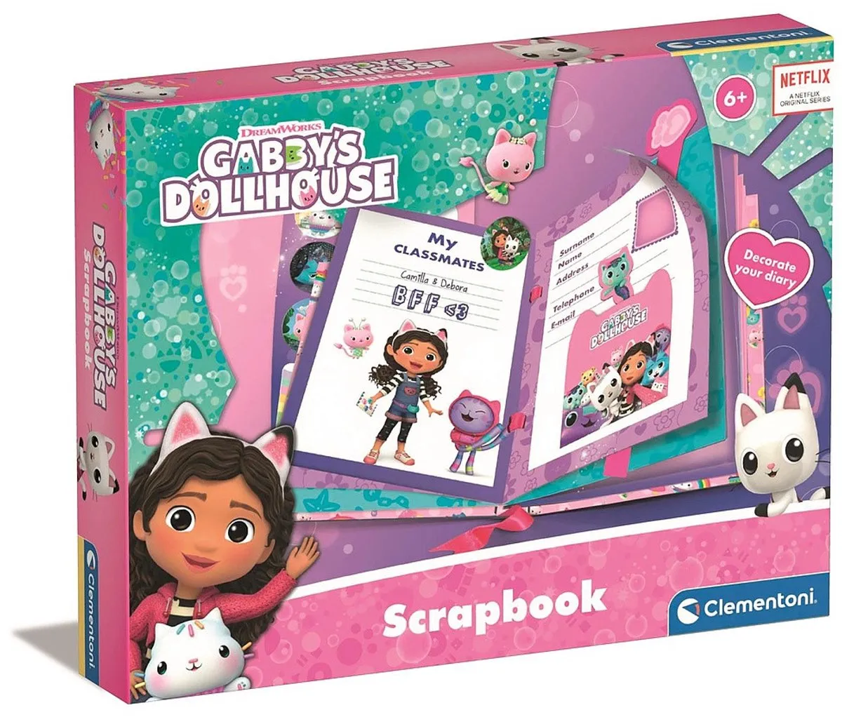 Clementoni Gabby's Dollhouse Dream Schetsboek