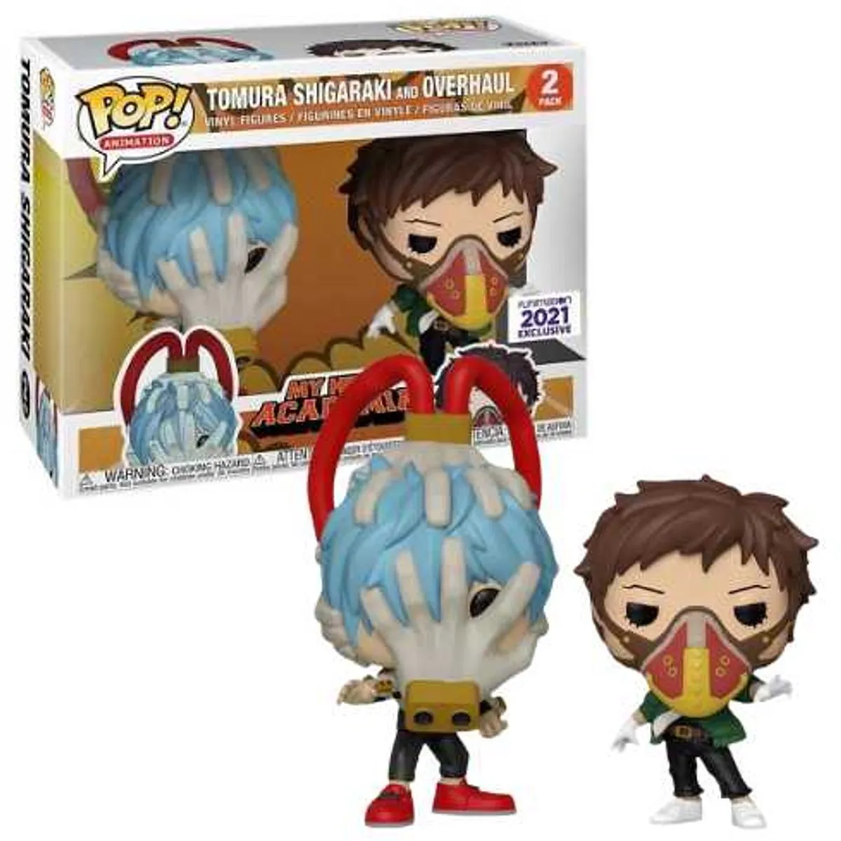 Funko Pop! My Hero Academia Tomura Shigaraki & Overhaul 2-Pack