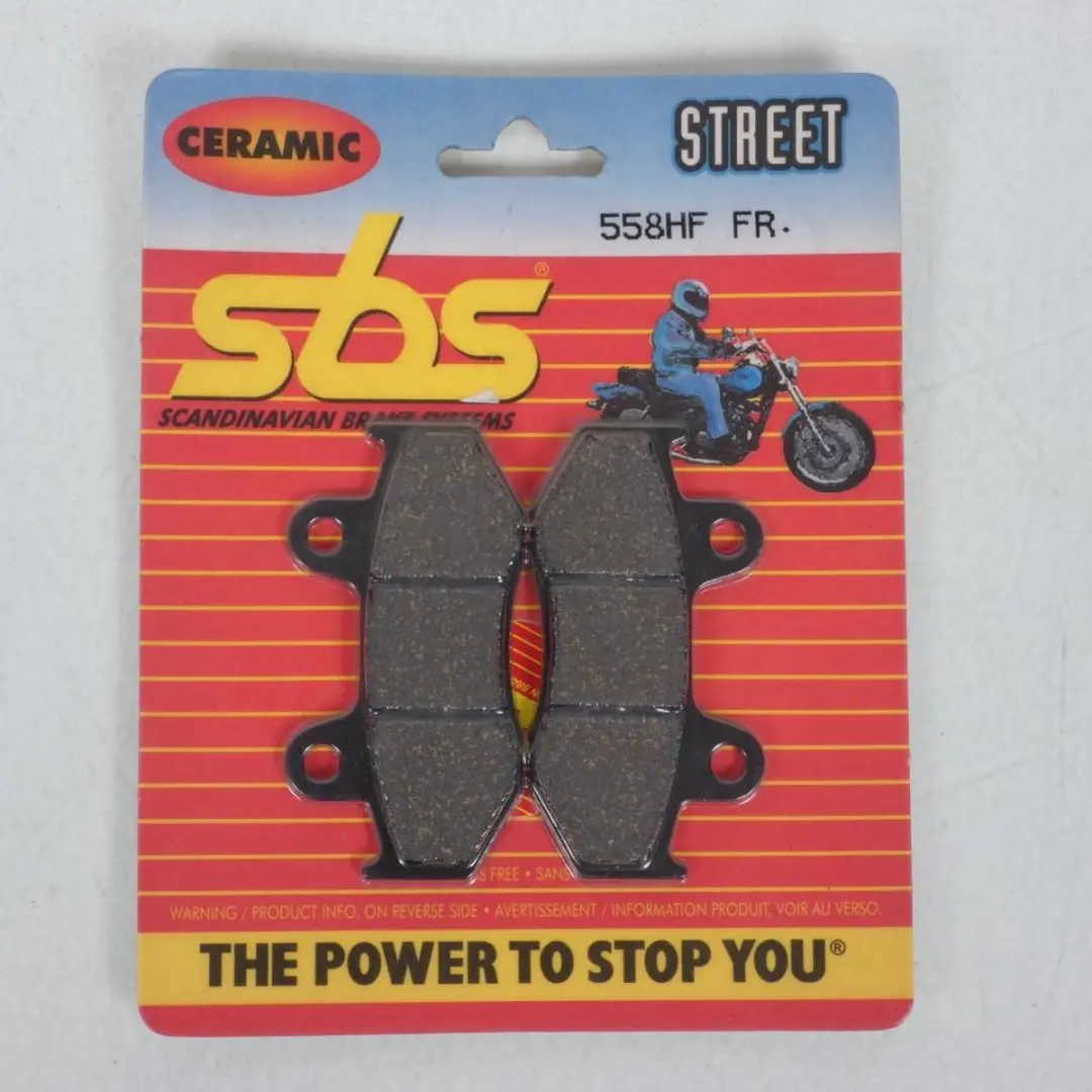 Plaquette de frein SBS pour Moto Honda 250 Cb Rs 1985 AV / 558HF FR Neuf