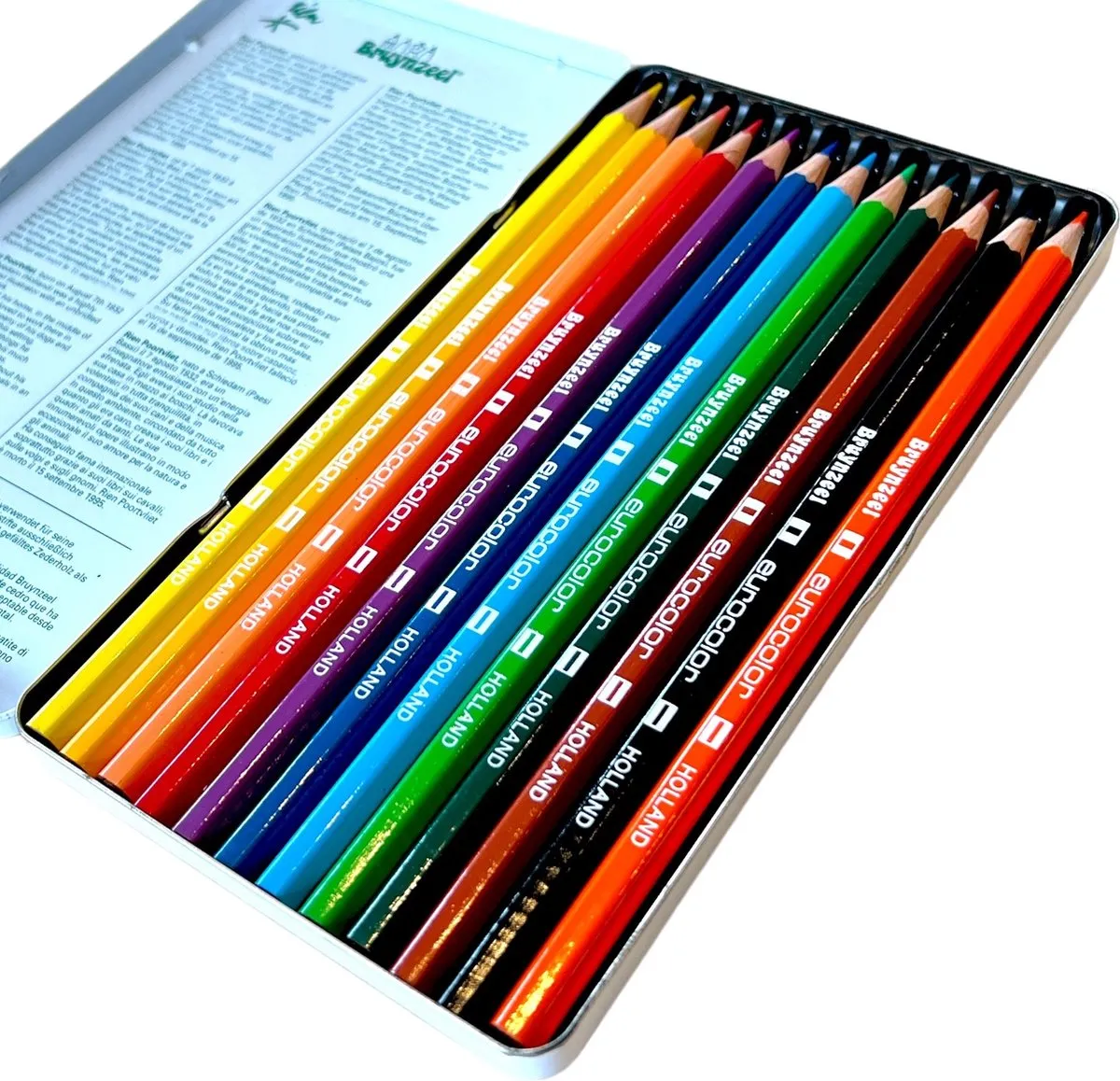 Bruynzeel Rien Poortvliet Kleurplaten Hobbyset - 8 Stuks & 12 Kleurpotloden