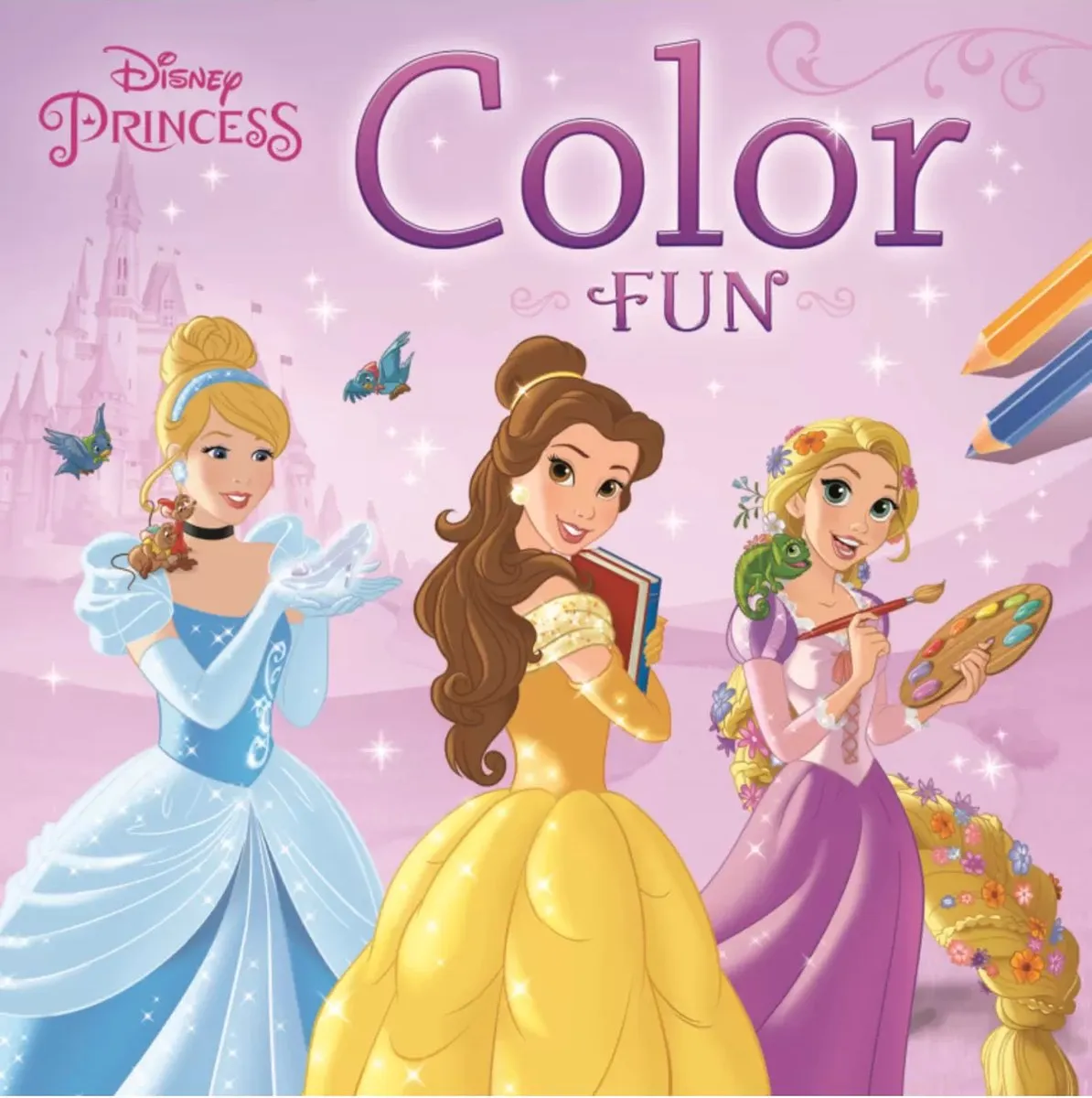 Disney Princess Kleurboek Color Fun 36 Pagina's - Multicolor