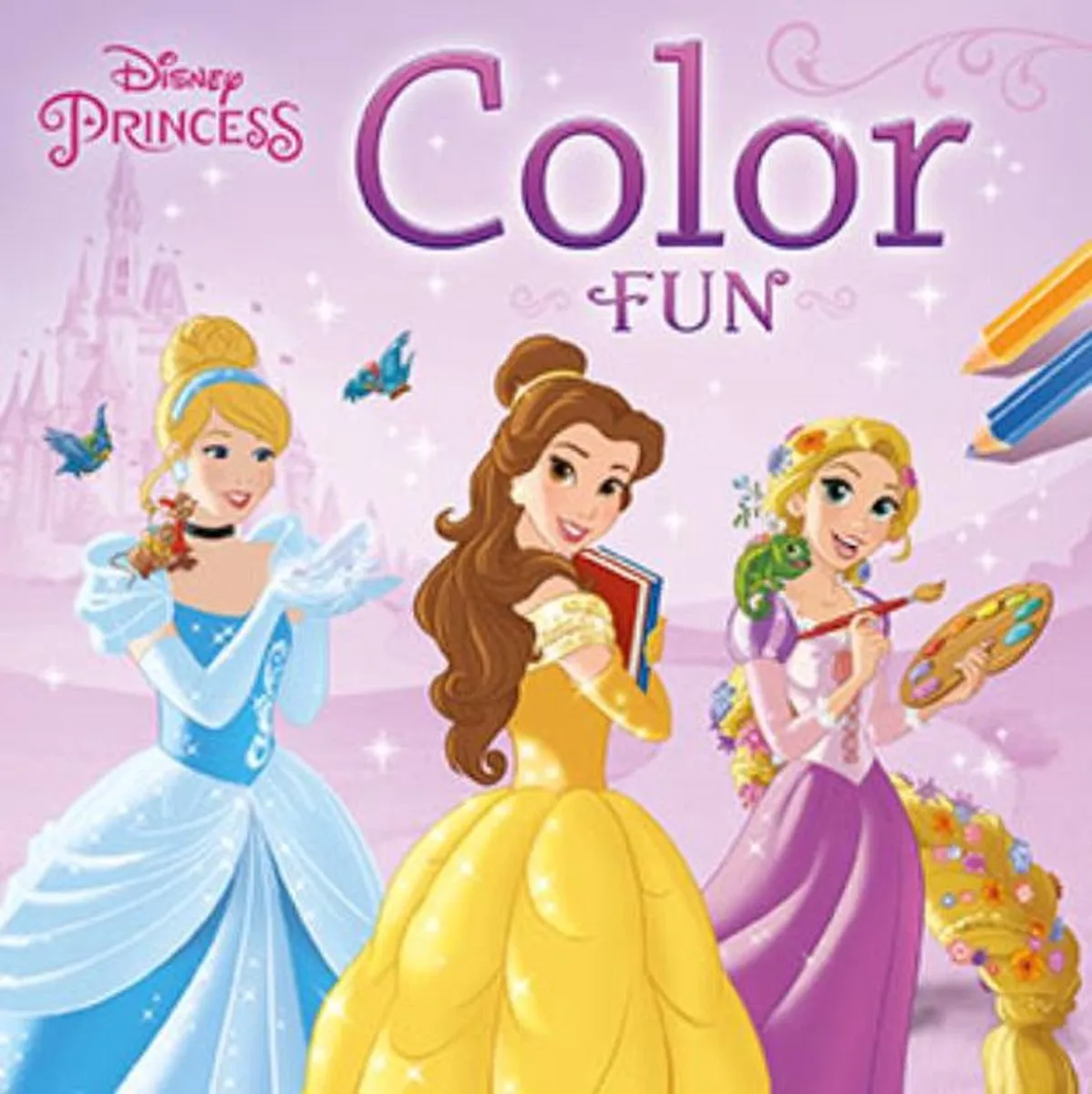 Disney Princess Kleurboek Color Fun 36 Pagina's - Multicolor