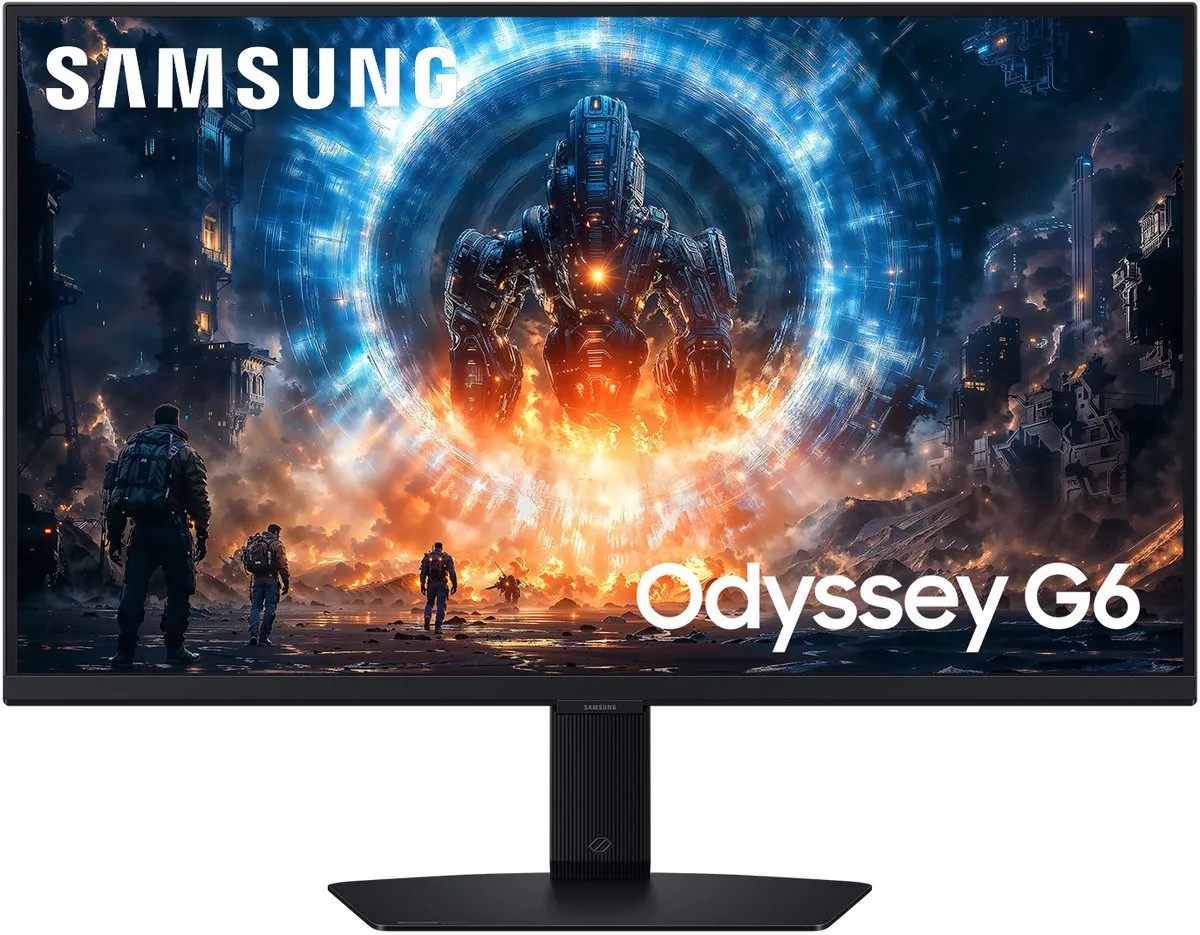Samsung Odyssey G6 LS27FG602EUXEN Gaming Monitor 27" - Zwart