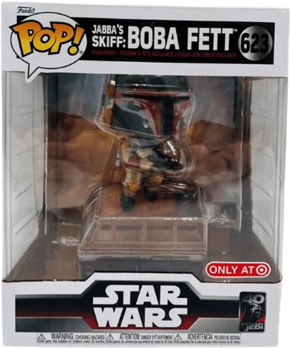 Funko Pop! Star Wars Jabba's Skiff Boba Fett #623 - Multi - afbeelding 4 van 4