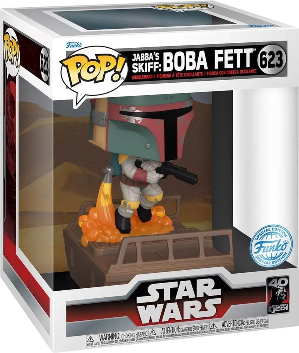 Funko Pop! Star Wars Jabba's Skiff Boba Fett #623
