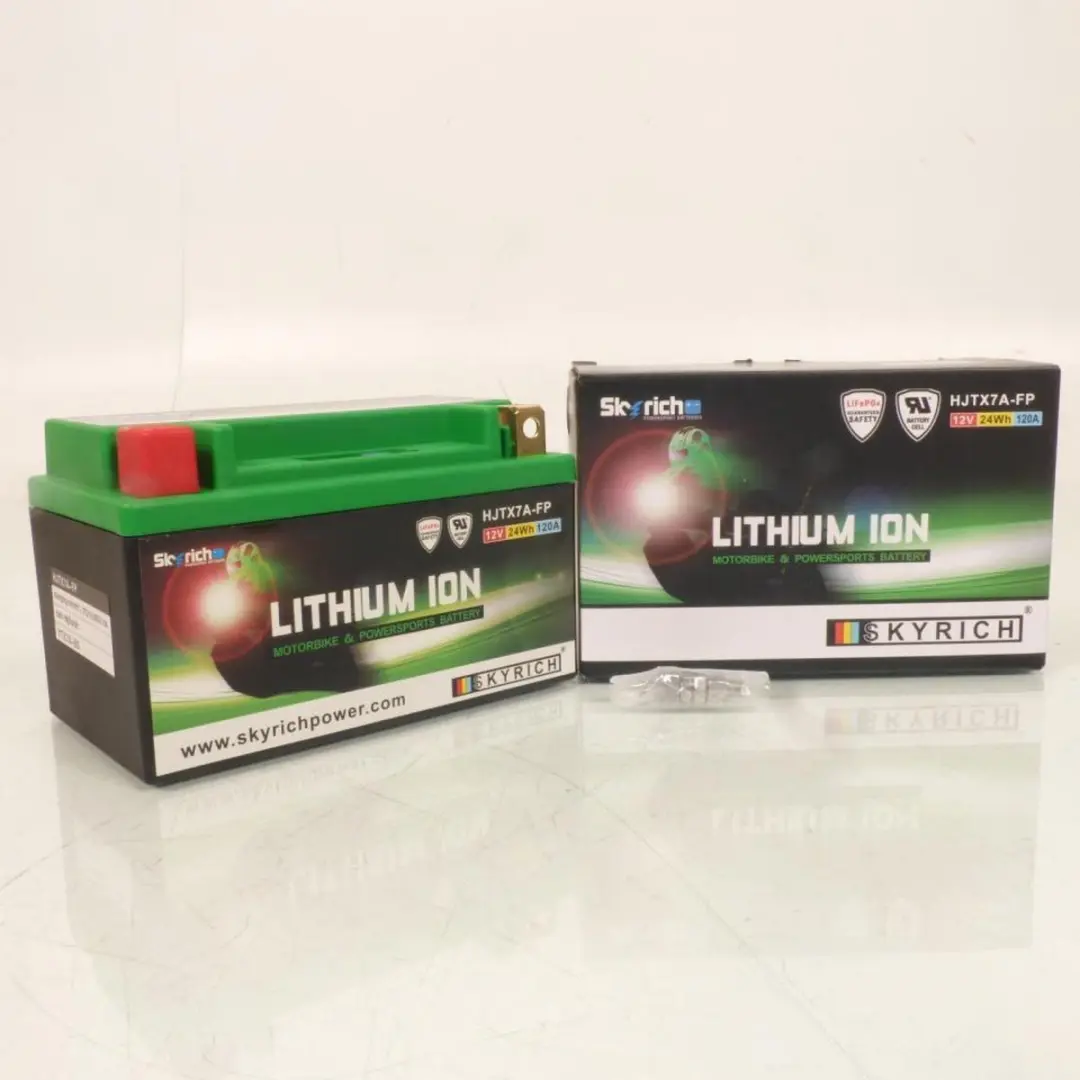 skyrich lithium accu voor scooter sym 125 allo 2010 tot 2015 ytx7a-bs / hjtx7a-f