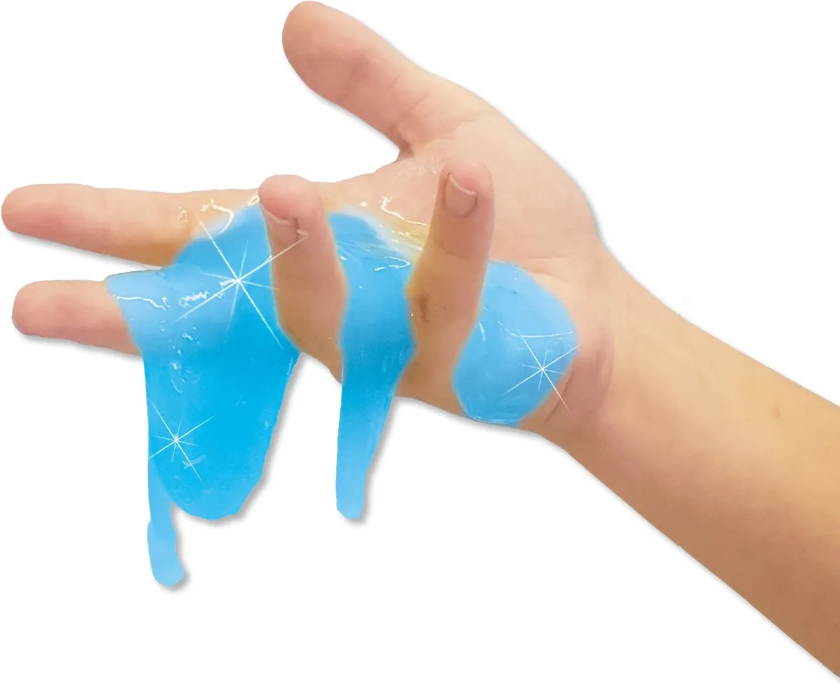 SES Creative Marble Slime 200g - Groen & Blauw