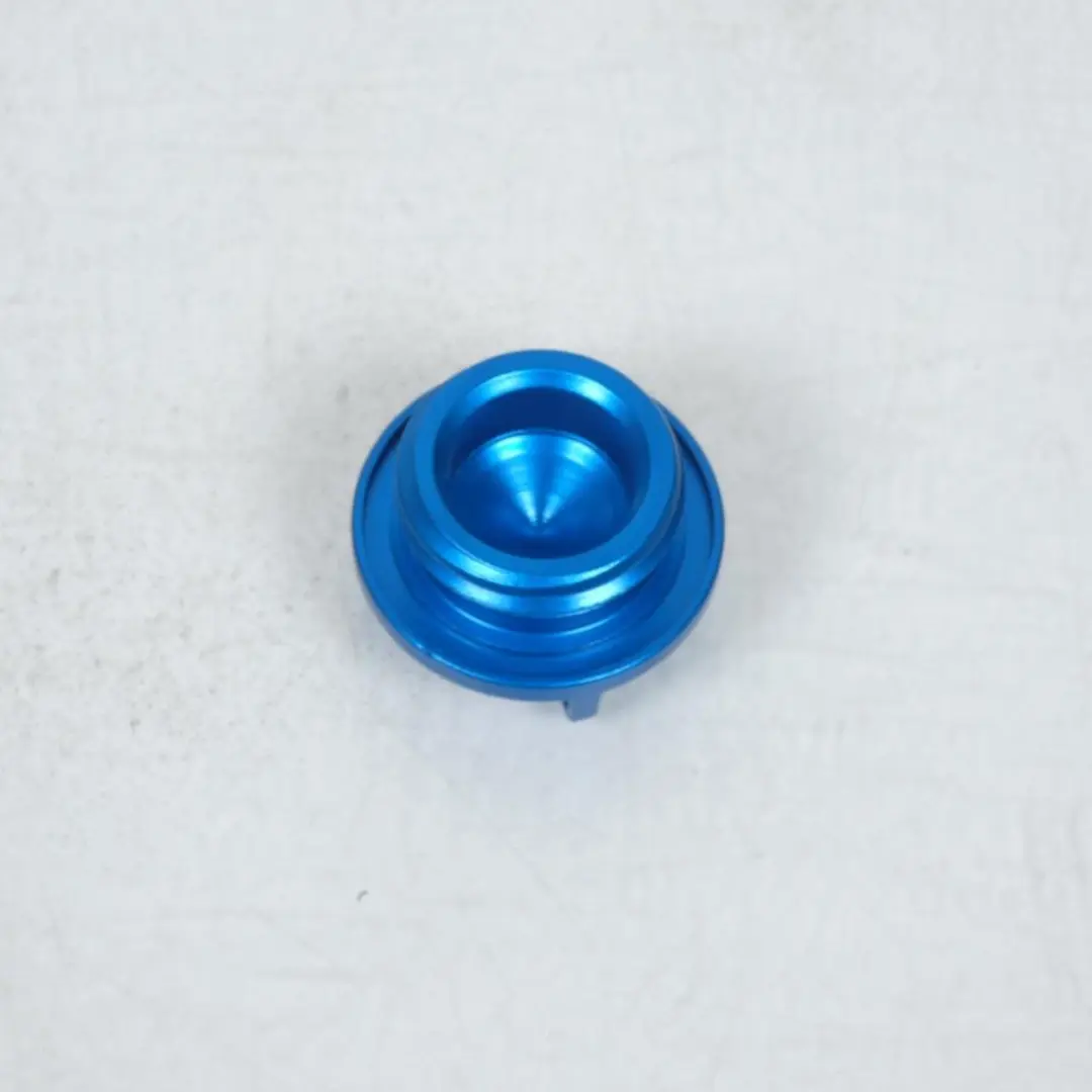Bouchon niveau huile Bleu Alu M26 pas 3.0 Lightech pour moto Yamaha 700 MT-07