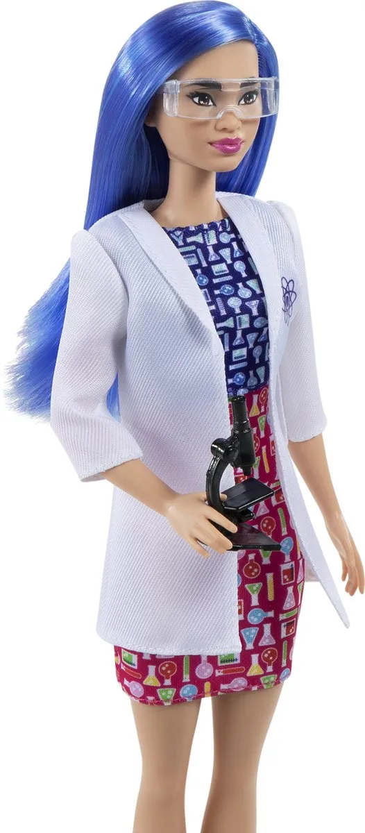 Barbie You Can Be Anything Wetenschapperpop HCN11 - Meerkleurig