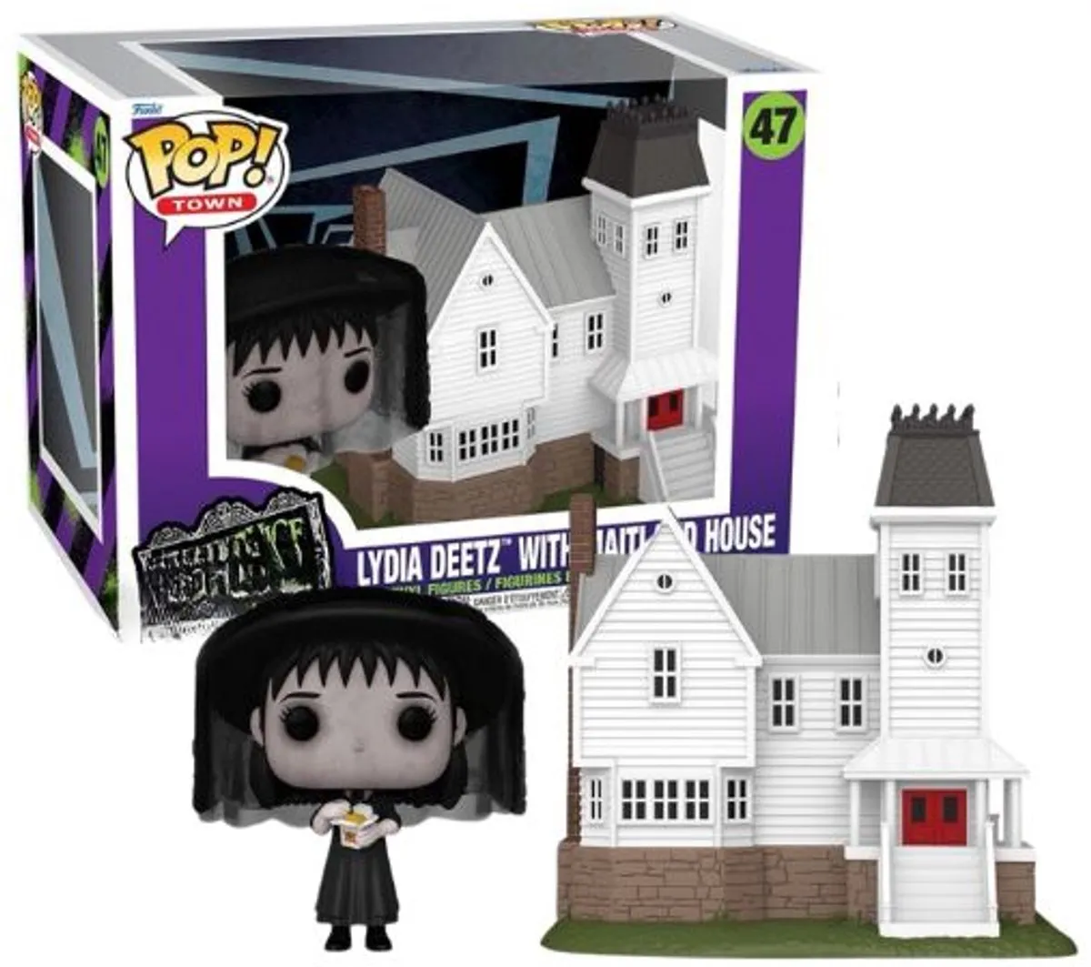 Funko Beetlejuice Lydia Deetz Pop! Town - 47 - afbeelding 6 van 6