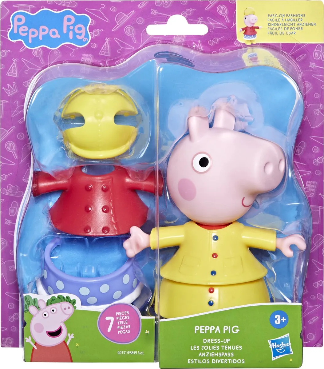 Hasbro Peppa Pig Aankleedpop 15cm
