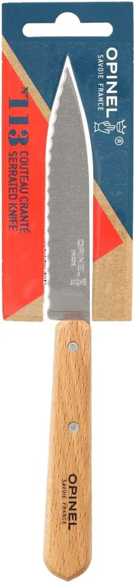 Opinel Kartelmes N°113 Naturel 10cm - afbeelding 5 van 6