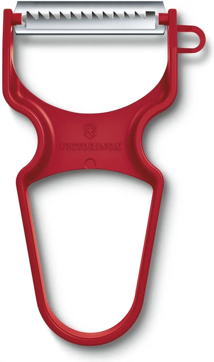 Victorinox RAPID Groenten & Fruit Dunschiller Y-model - Rood