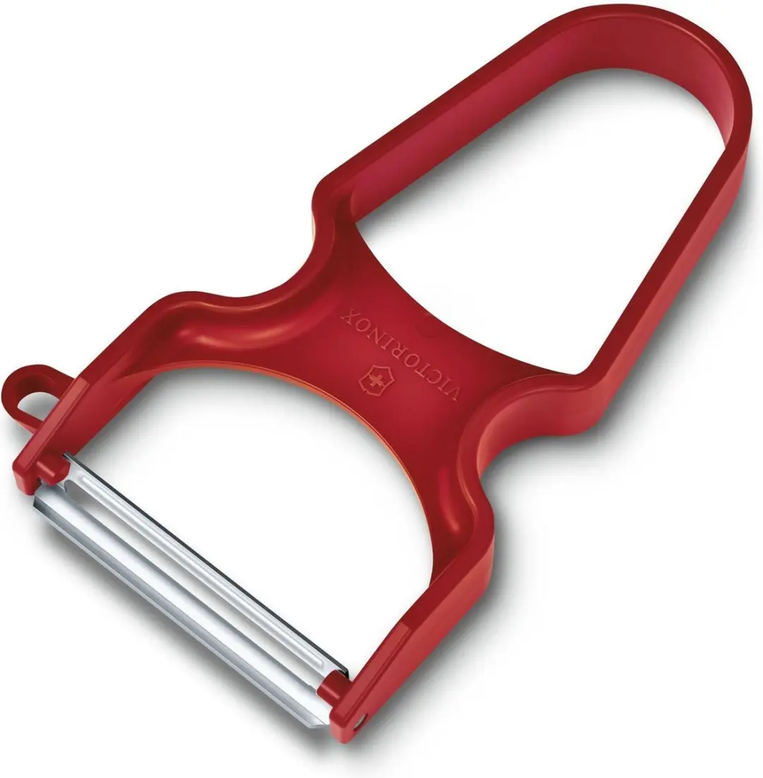Victorinox RAPID Groenten & Fruit Dunschiller Y-model - Rood