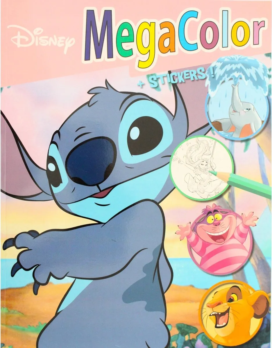 Disney Mega Kleurboek