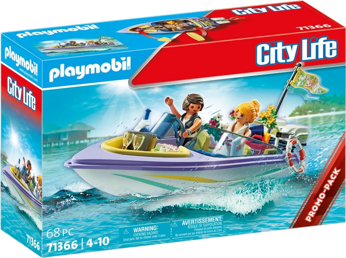 Playmobil City Life Huwelijksreis 71366 - Multicolor