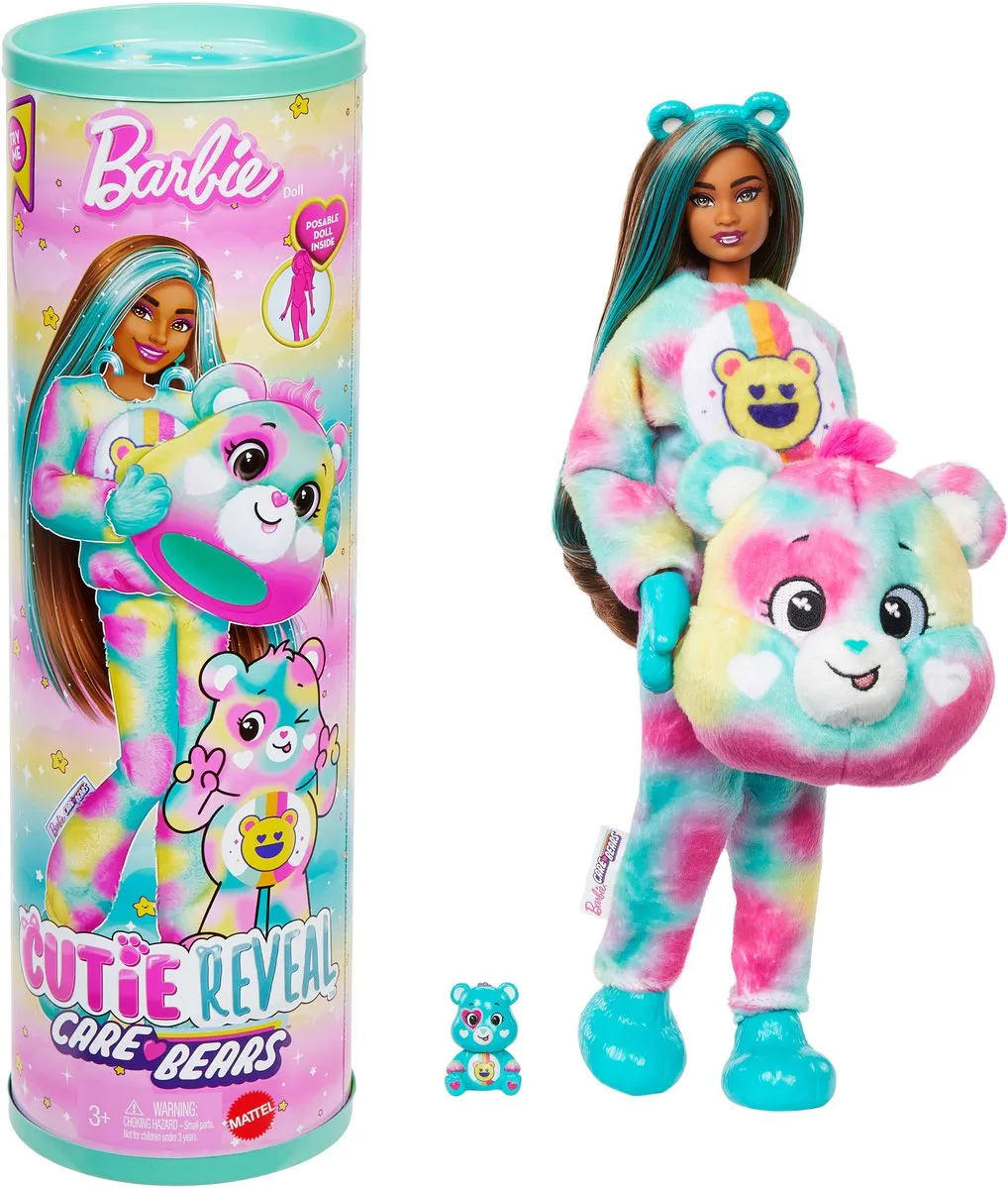 Barbie Cutie Reveal Troetelbeertjes Pop