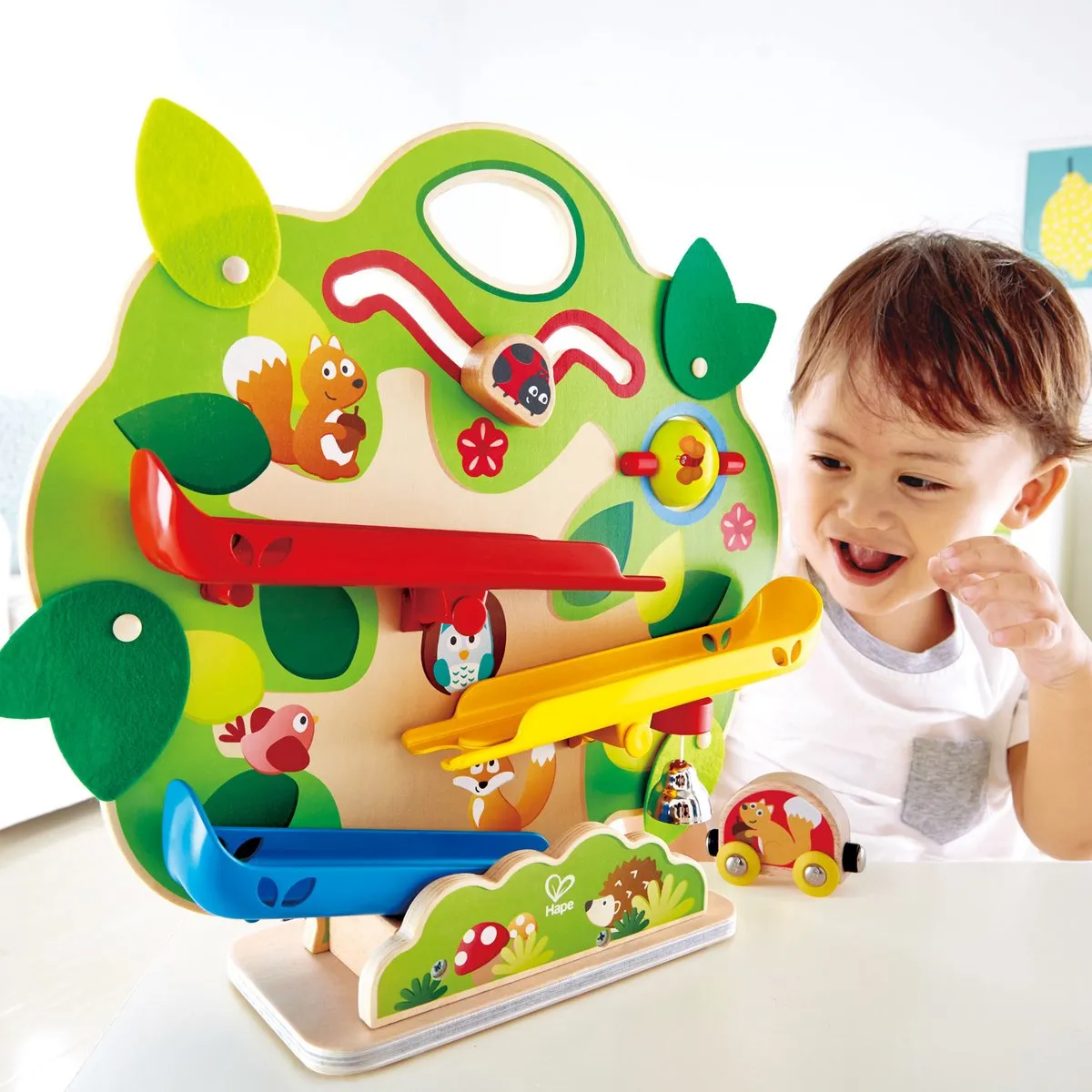 Hape Maffe Eekhoorn Spoorweg E3821