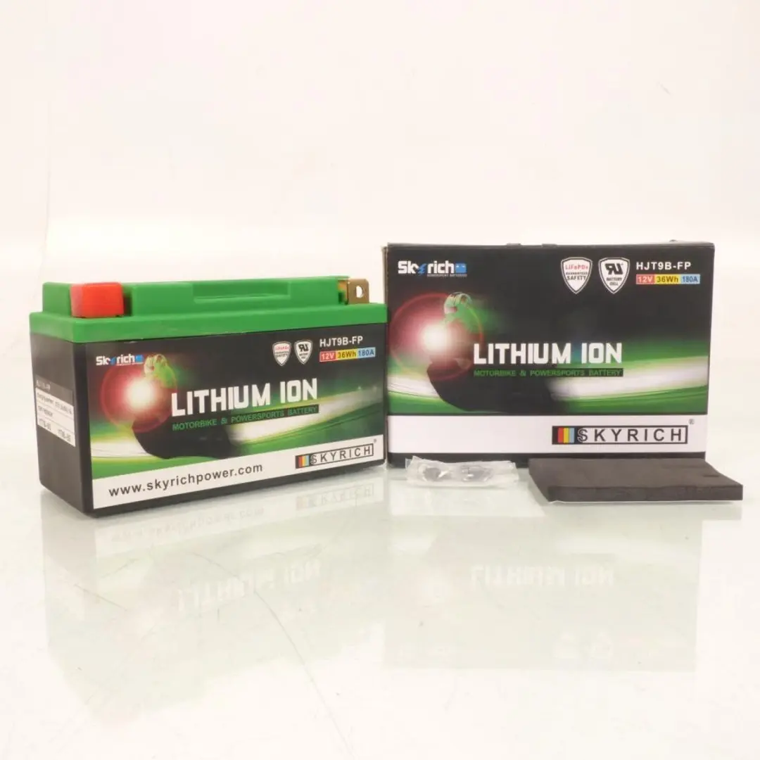 lithium skyrich voor scooter mbk 250 yp skyliner 1996 à 2005 yt9b-bs / hjt9b-fp