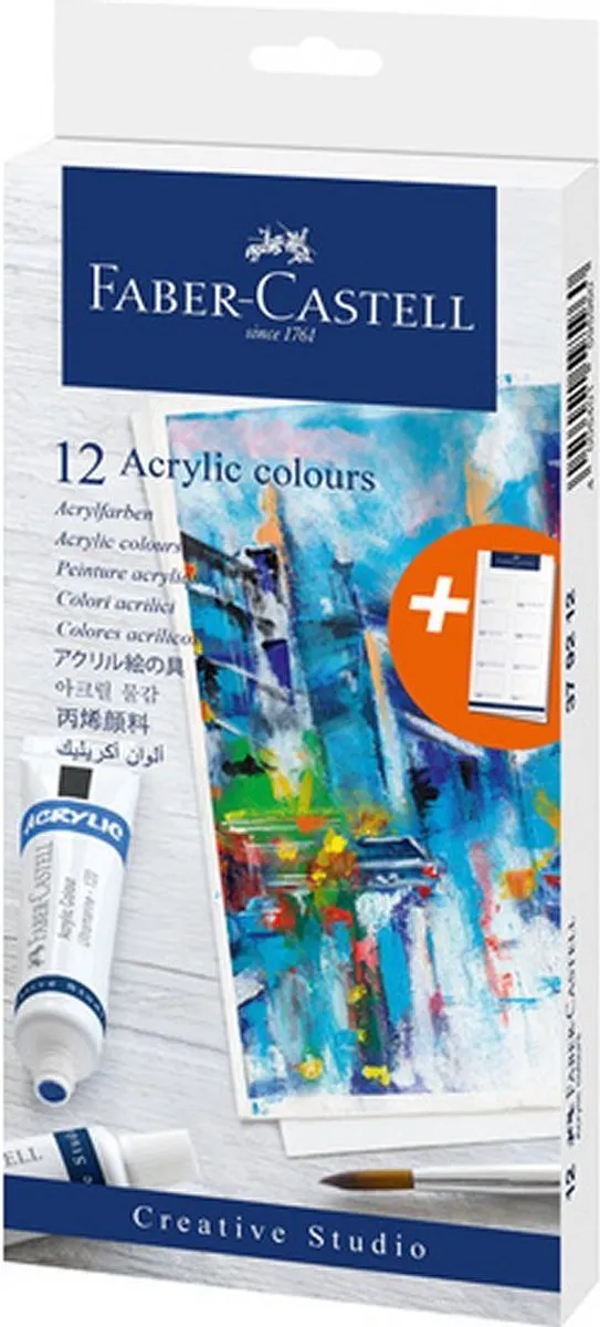 Faber-Castell Acrylverf Assorti 12x20ml