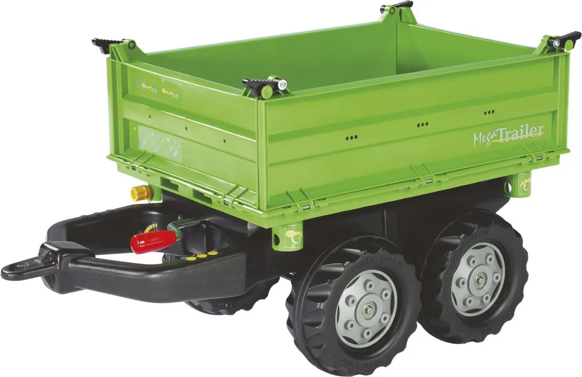 Rolly Toys MegaTrailer Deutz Aanhanger