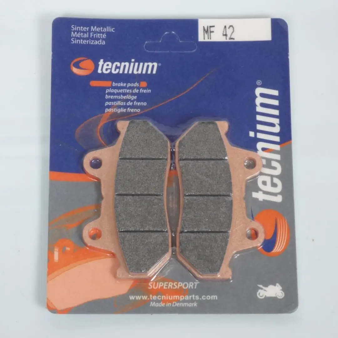 tecnium remblokje voor motor honda 750 xlv r 1983 tot 1985 mf42 / voor nieuw