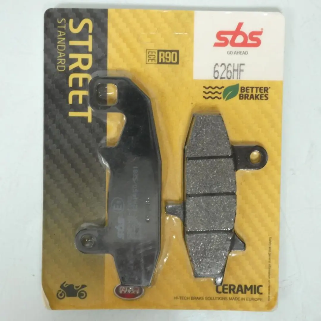 SBS Plaquette de frein 626HF - Suzuki DR 650 1990-1995 - Zwart