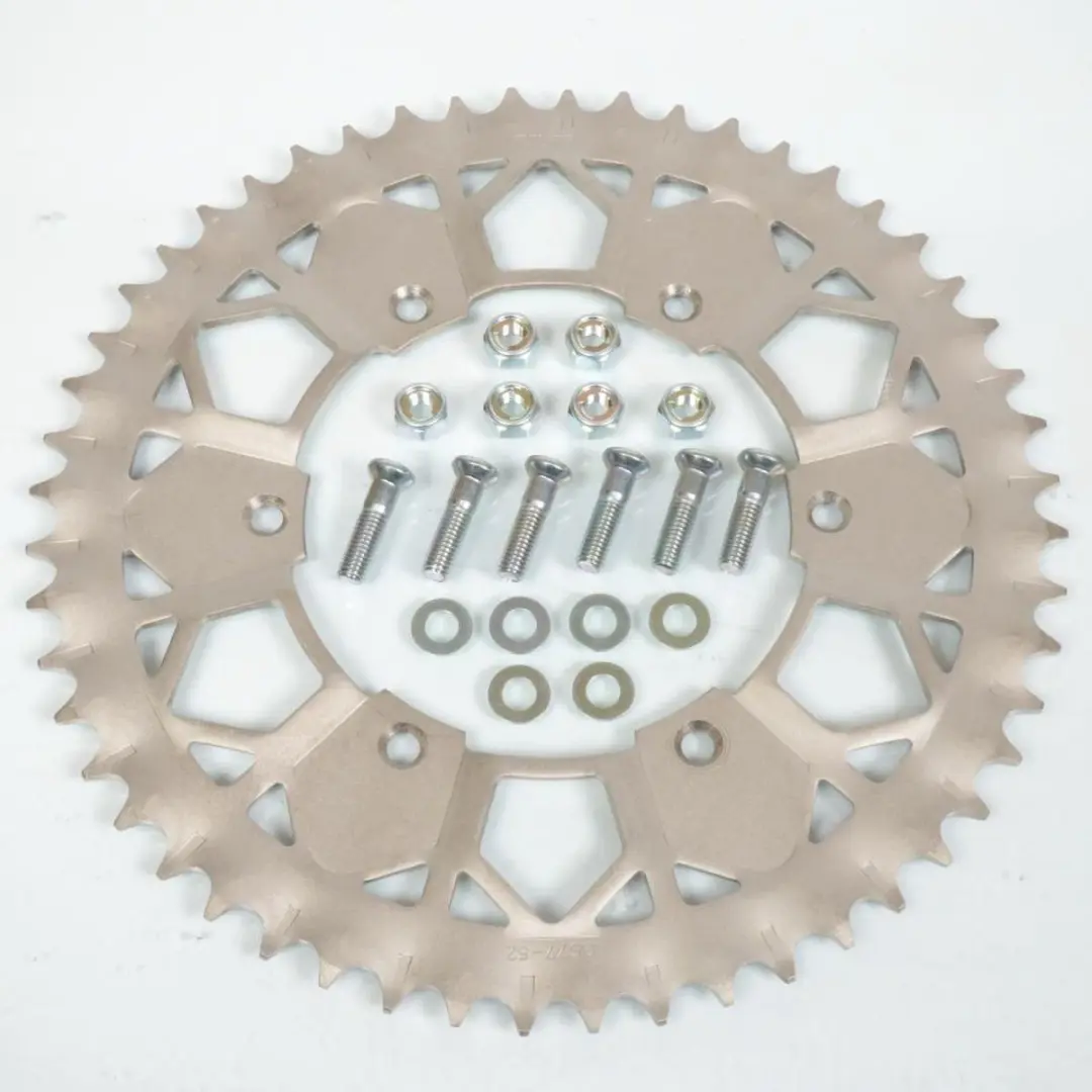 Couronne de transmission Sunstar pour moto Suzuki 250 Dr-Z 2001 à 2007 52 dents