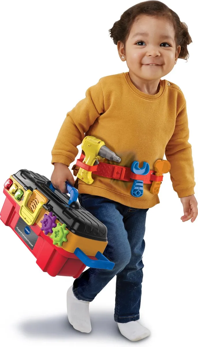 VTech Kluspret Gereedschapsset 9-delig - Educatief speelgoed Multicolor