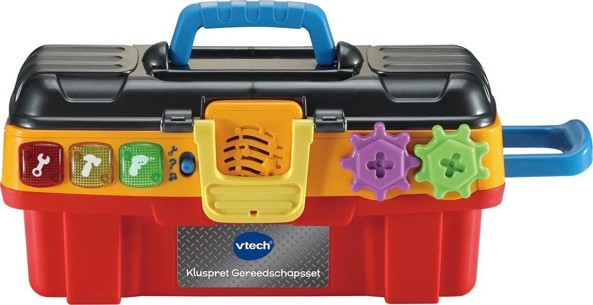 VTech Kluspret Gereedschapsset 9-delig - Educatief speelgoed Multicolor - afbeelding 6 van 6